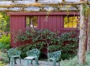 Decoração de Jardins com Caramanchão