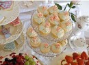 Decoração para chá da tarde Créditos: casamenteiras.com.br