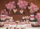 IMG_2396-chá de bebê rosa e marrom Créditos: docesmimospersonalizados.blogspot.com.br