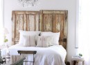 old-door-headboard-diy Créditos: homedit.com