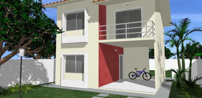 PROJETOS DE CASA EM 3D GRÁTIS